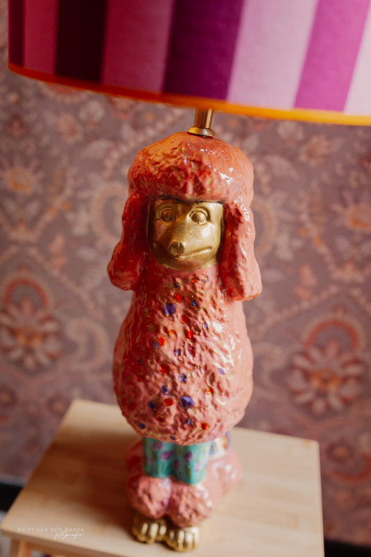 Poedellampenvoet roze