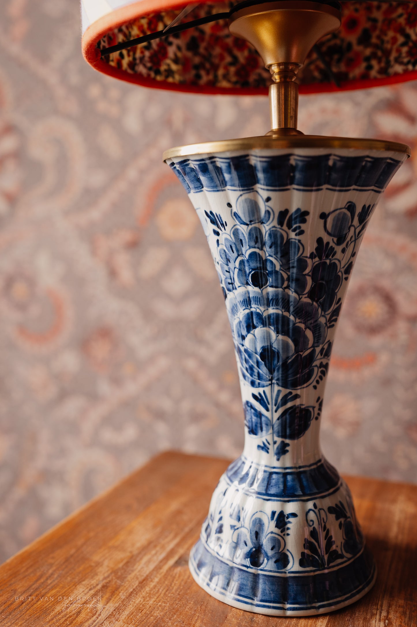 Lampenvoet Delftsblauw