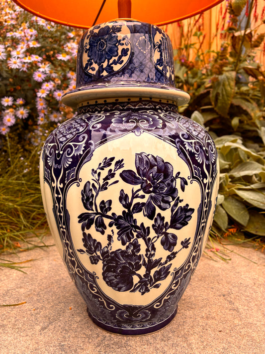 Delftsblauwe lampenvoet