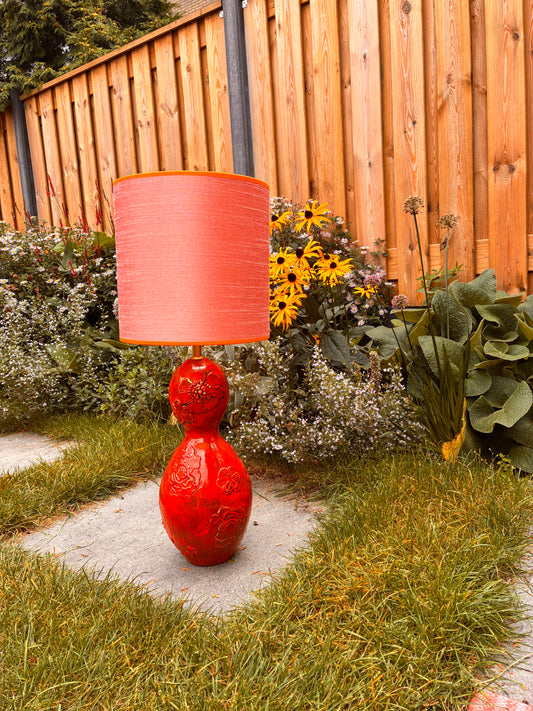 Handgeschilderde lampenvoet