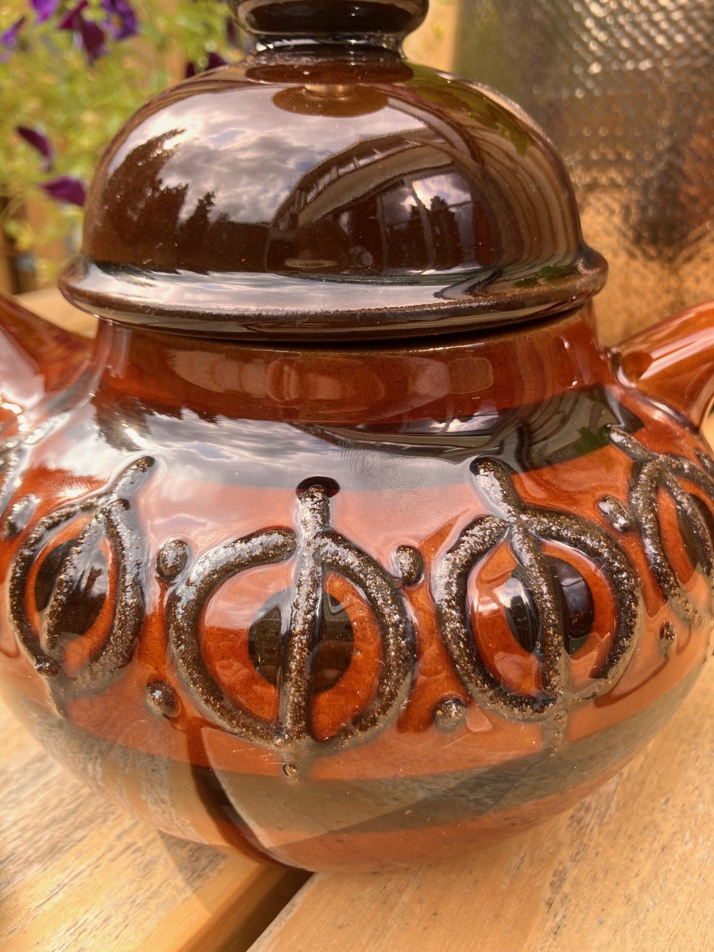 Lampenvoet theepot