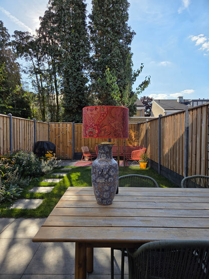 Grote glimmende lampenvoet