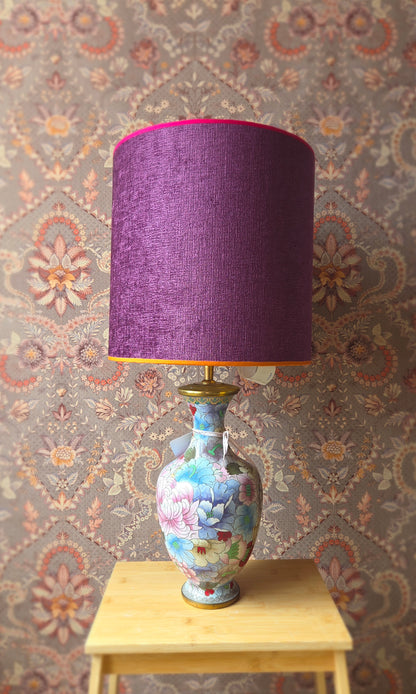 Lampenvoet cloissoné pasteltinten