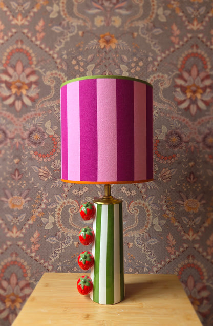 Lampenvoet met aardbeien