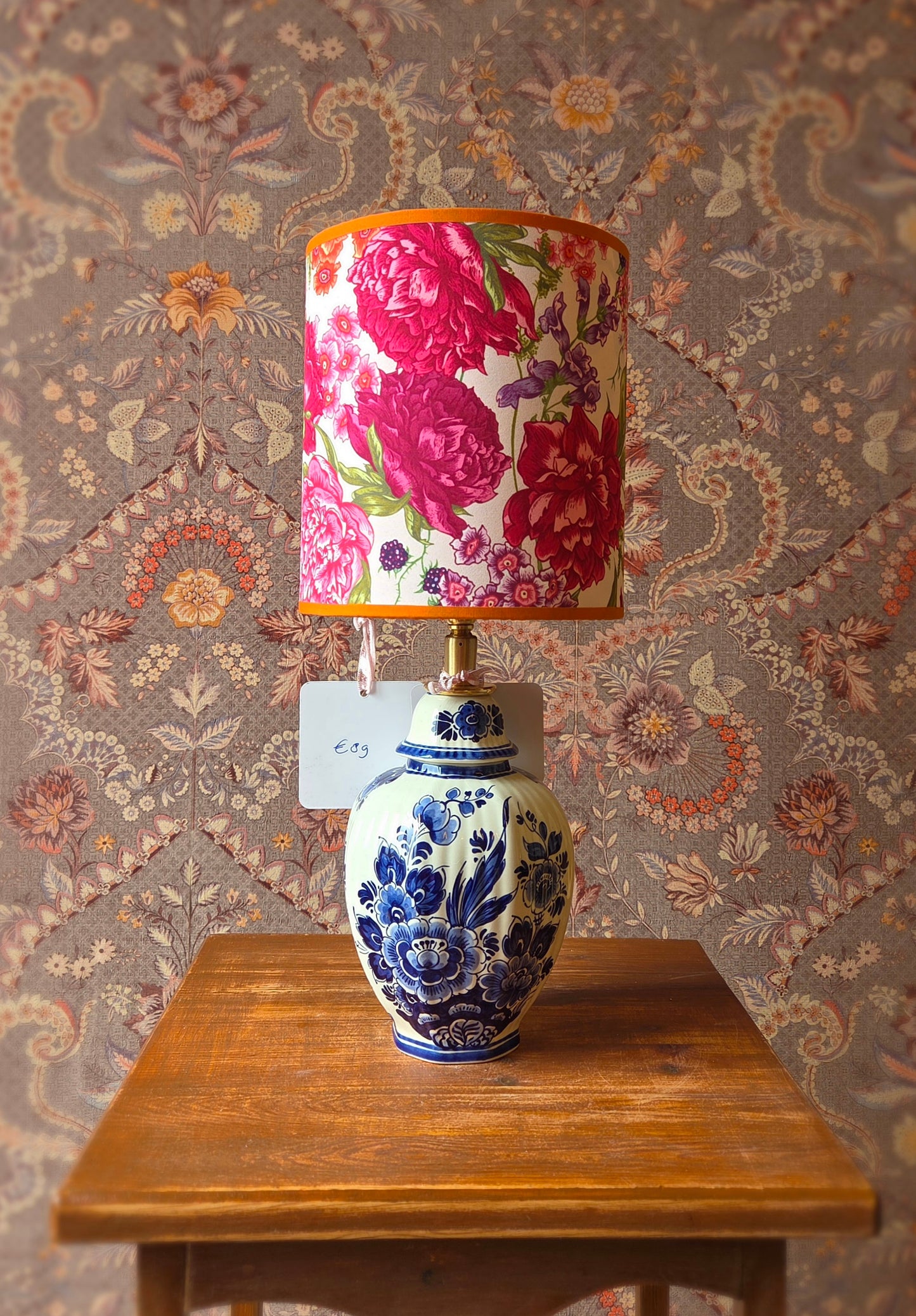 Delftsblauwe lampenvoet