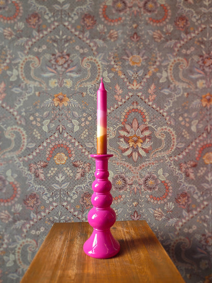 Roze kandelaar