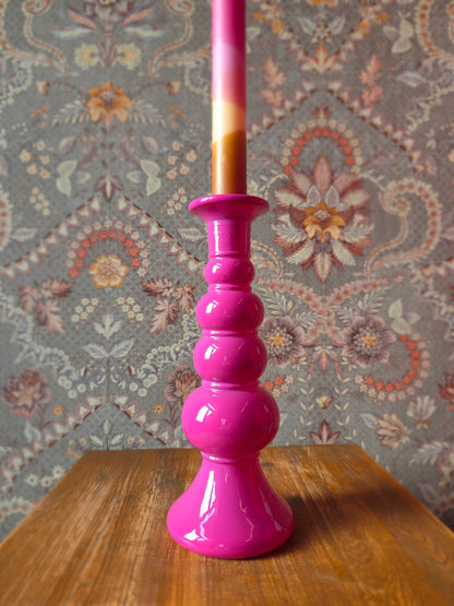 Roze kandelaar