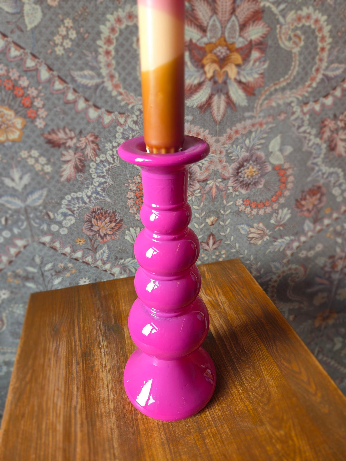 Roze kandelaar