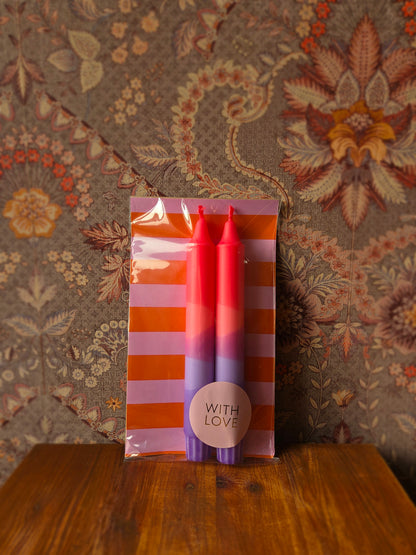 Cadeauzakje kaarsen
