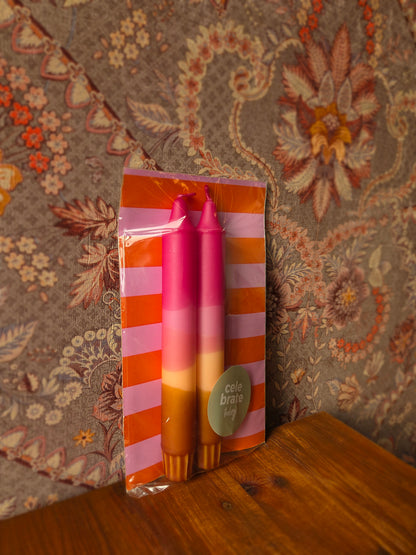 Cadeauzakje kaarsen