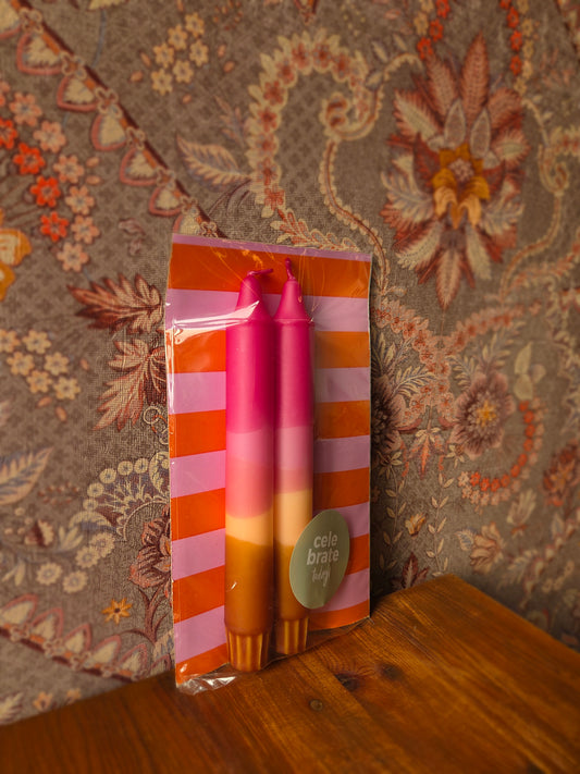 Cadeauzakje kaarsen