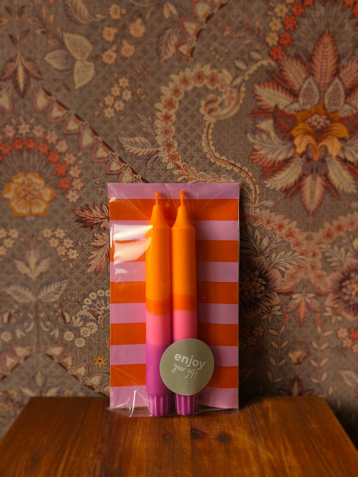 Cadeauzakje kaarsen