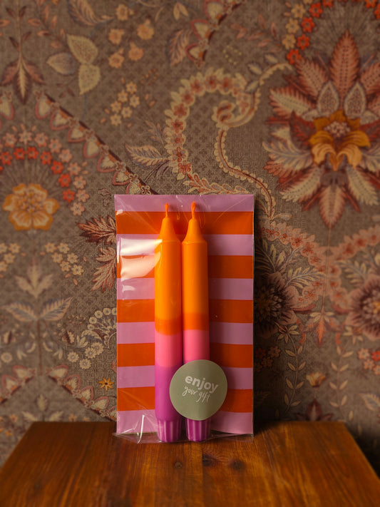 Cadeauzakje kaarsen