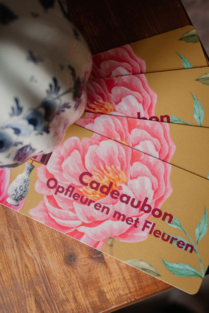 Opfleuren met Fleuren cadeaubon - op papier