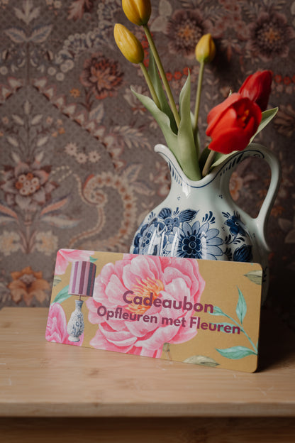 Opfleuren met Fleuren cadeaubon - op papier