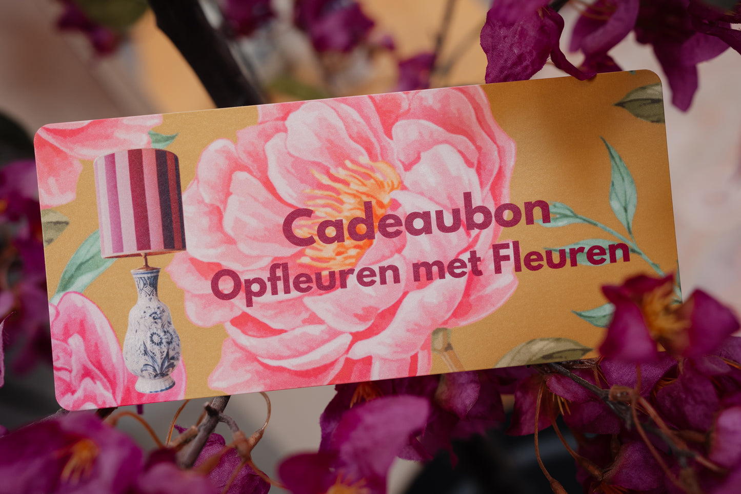 Opfleuren met Fleuren cadeaubon - op papier