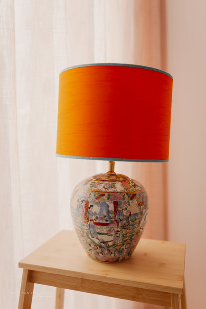 Chinese dekselvaaslampenvoet