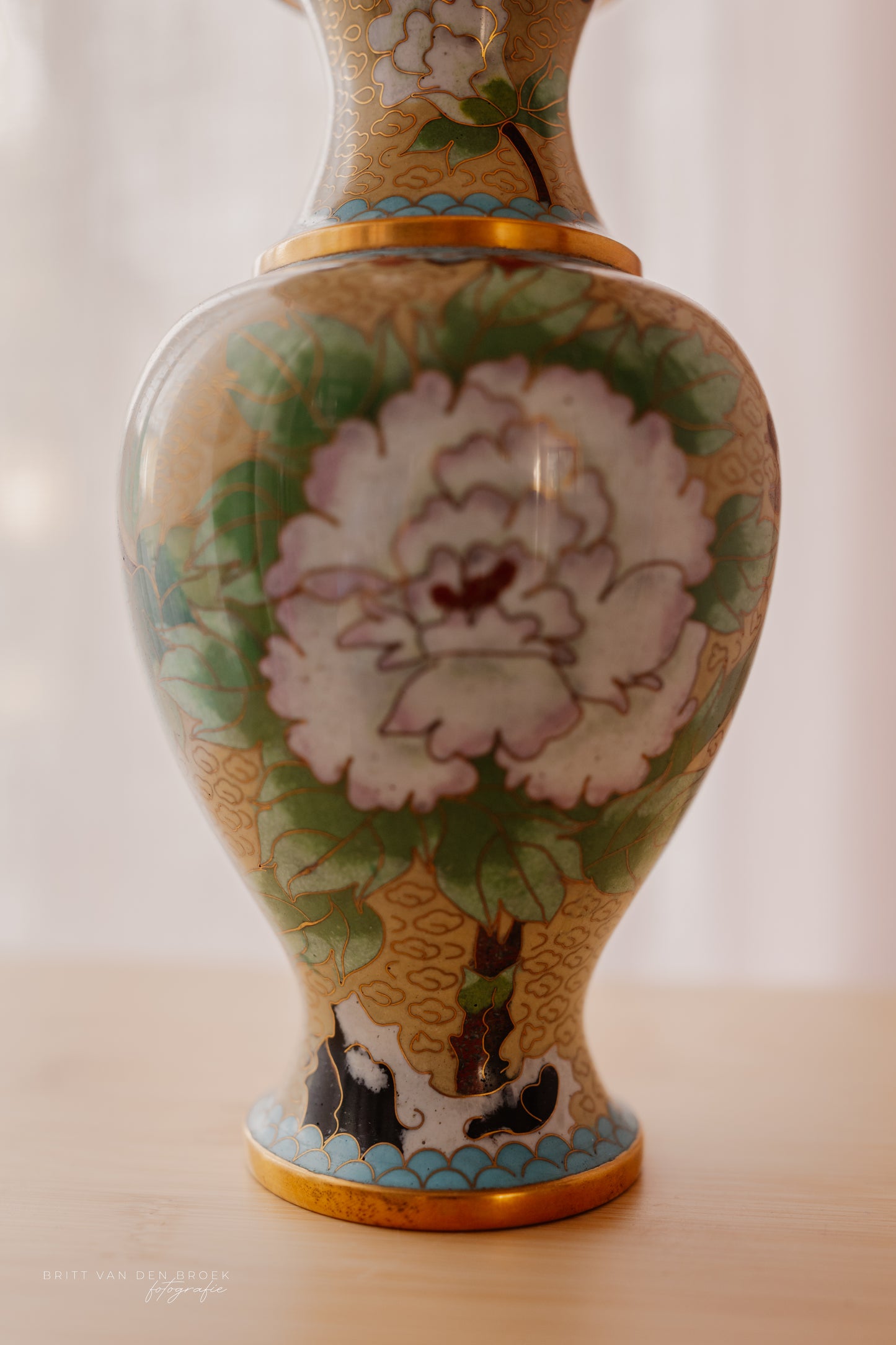 Lampenvoet cloissoné