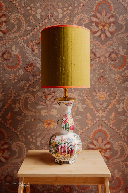 Gebloemde lampenvoet