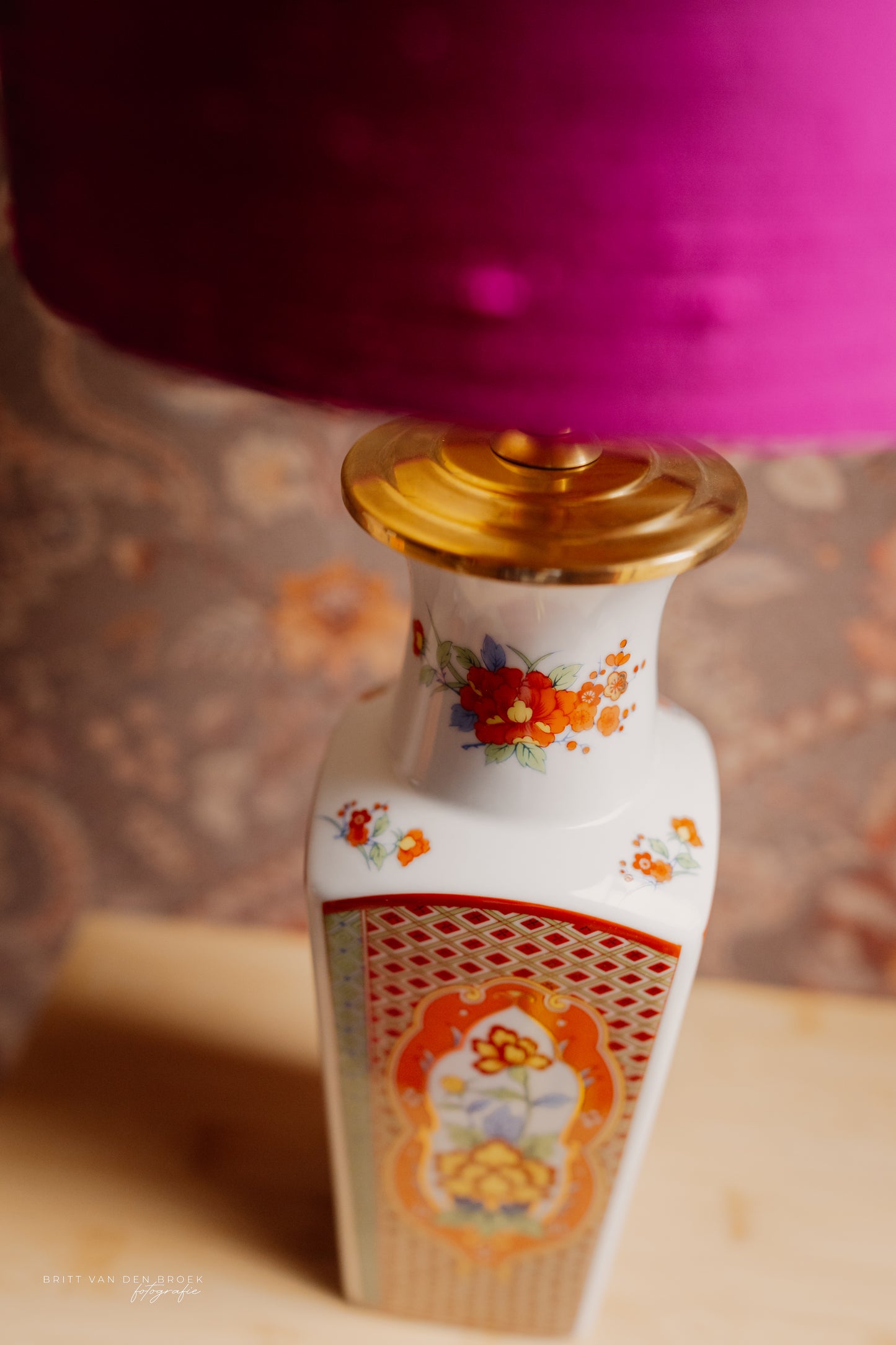 Aziatische lampenvoet