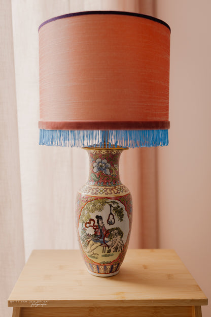 Roze Chineze lampenvoet