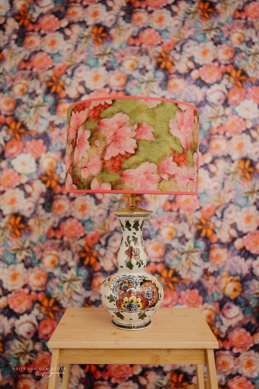 Delftsgekleurde lampenvoet