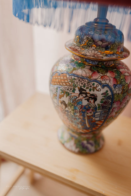 Chinese dekselvaaslampenvoet