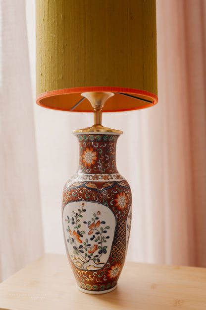 Lampenvoet donkerrood