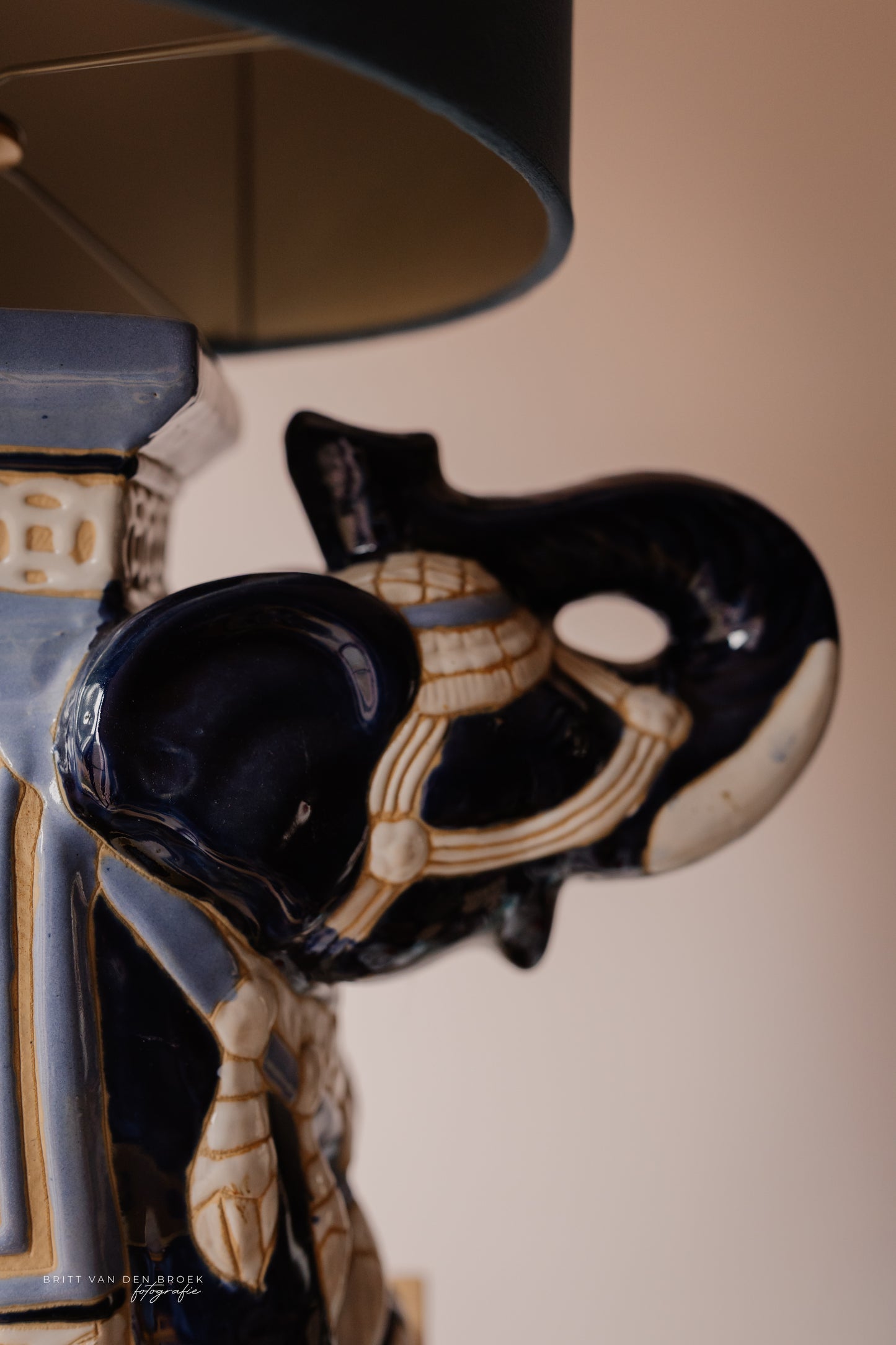 Grote olifantenlampenvoet