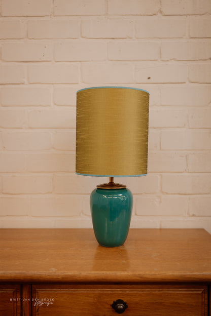 Turquoise lampenvoet
