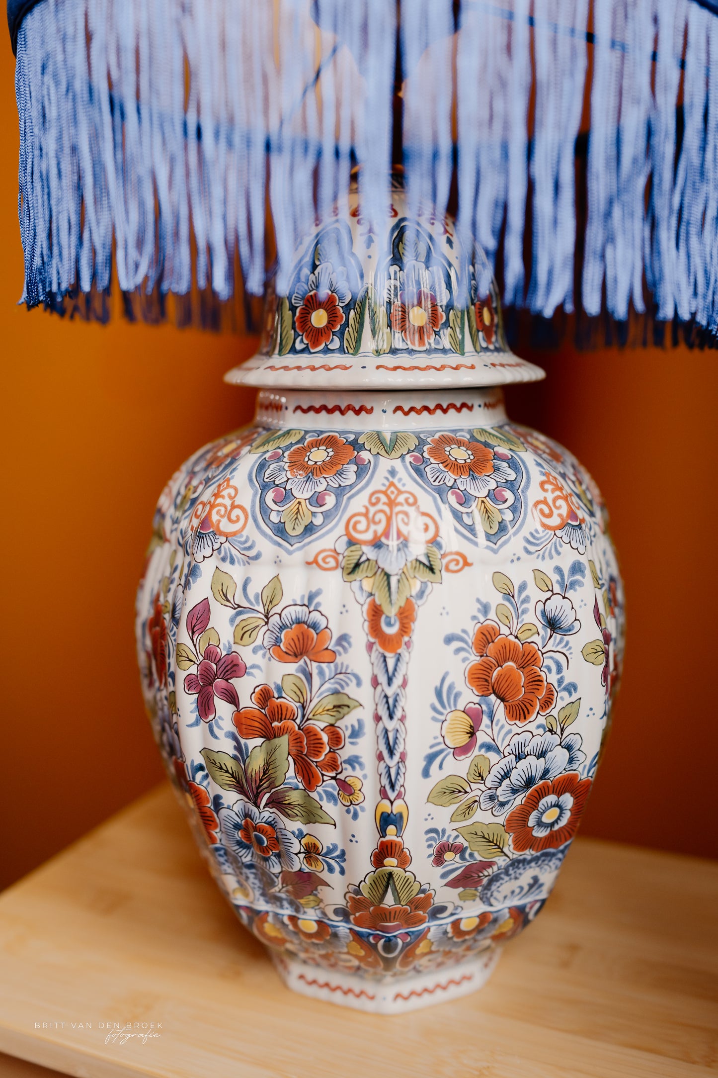 Dekselvaaslampenvoet