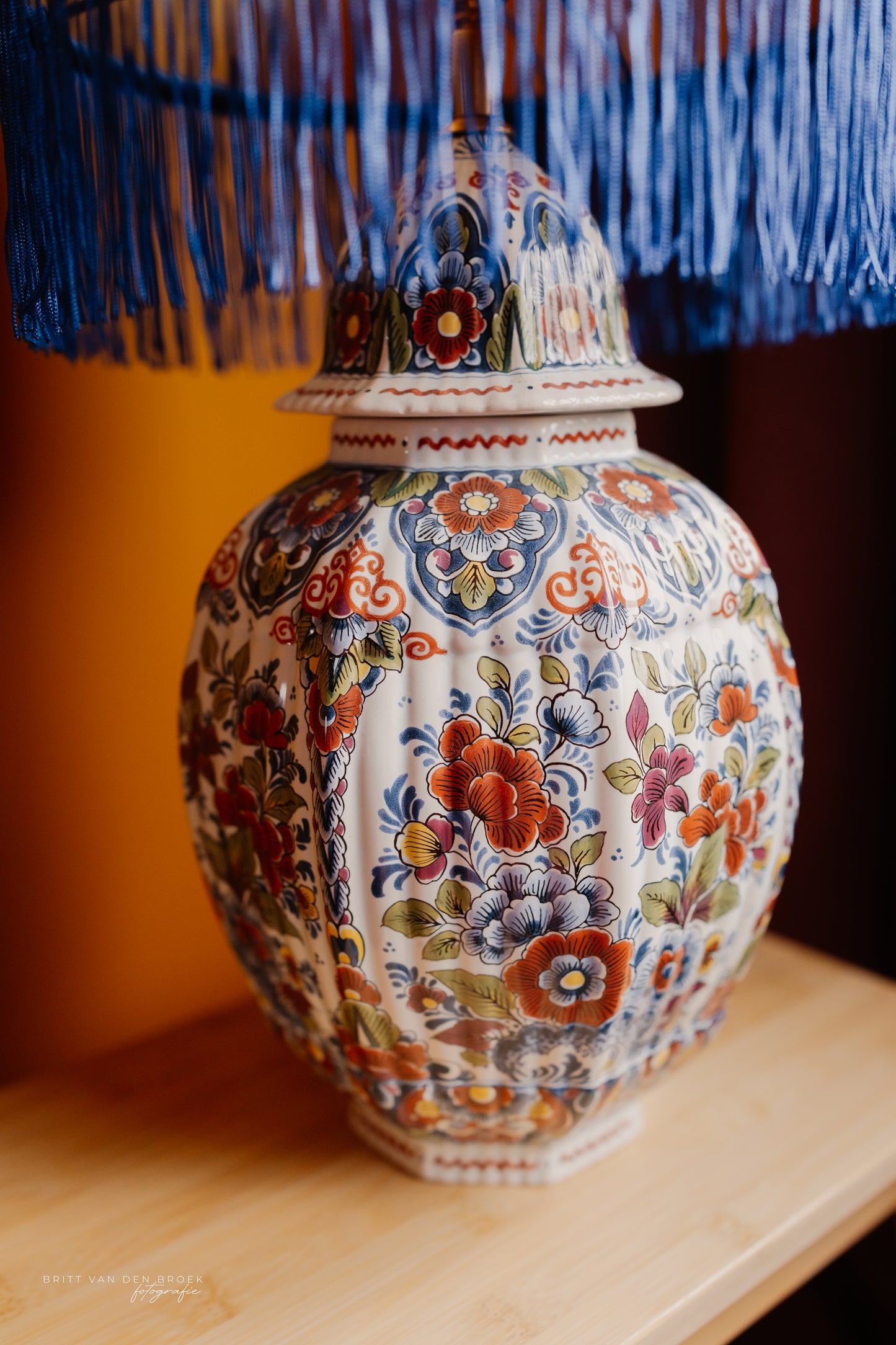 Dekselvaaslampenvoet