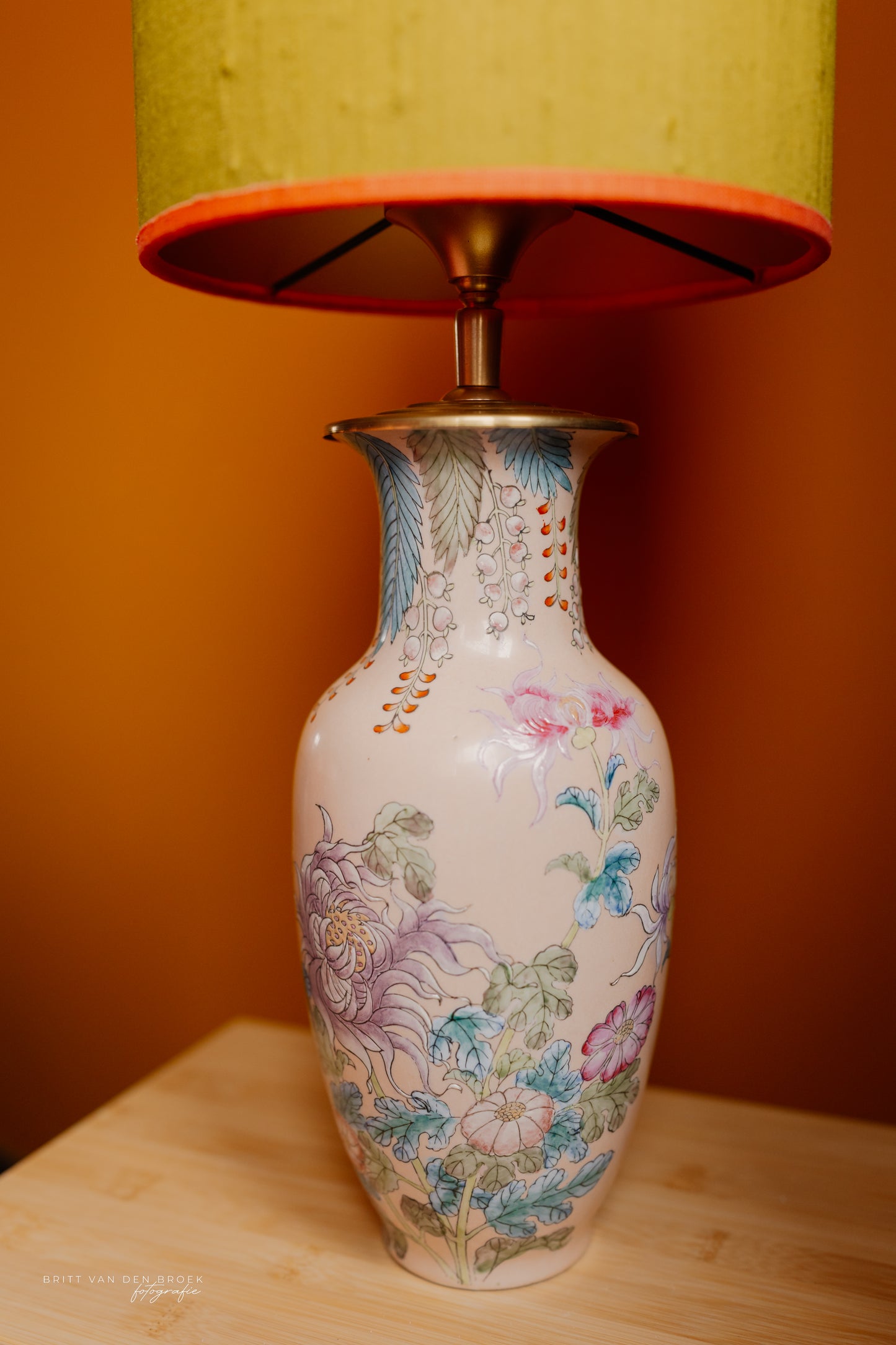 Lampenvoet in pasteltinten