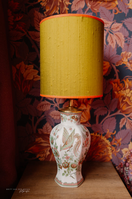 Lampenvoet met vogel