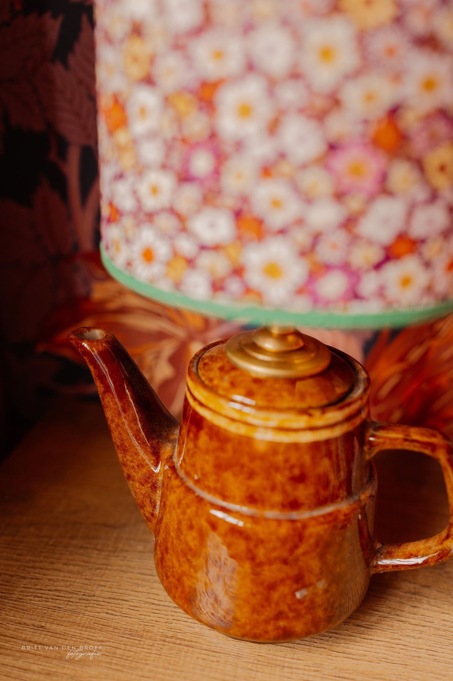 Lampenvoet theepot
