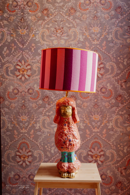 Poedellampenvoet roze