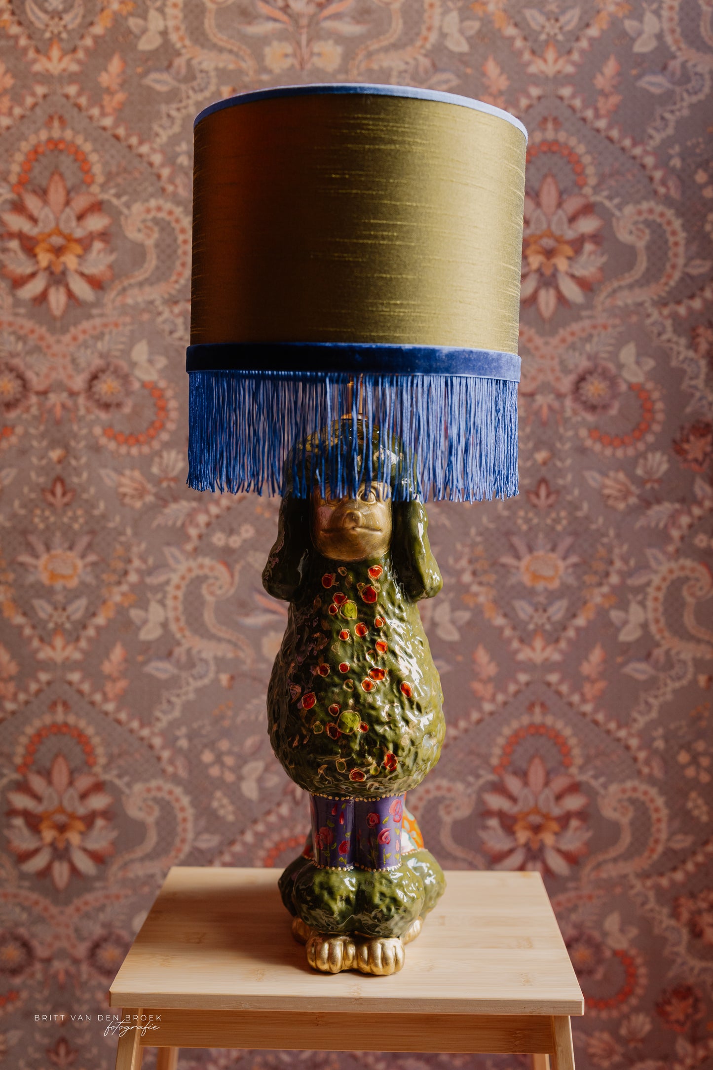 Poedellampenvoet groen