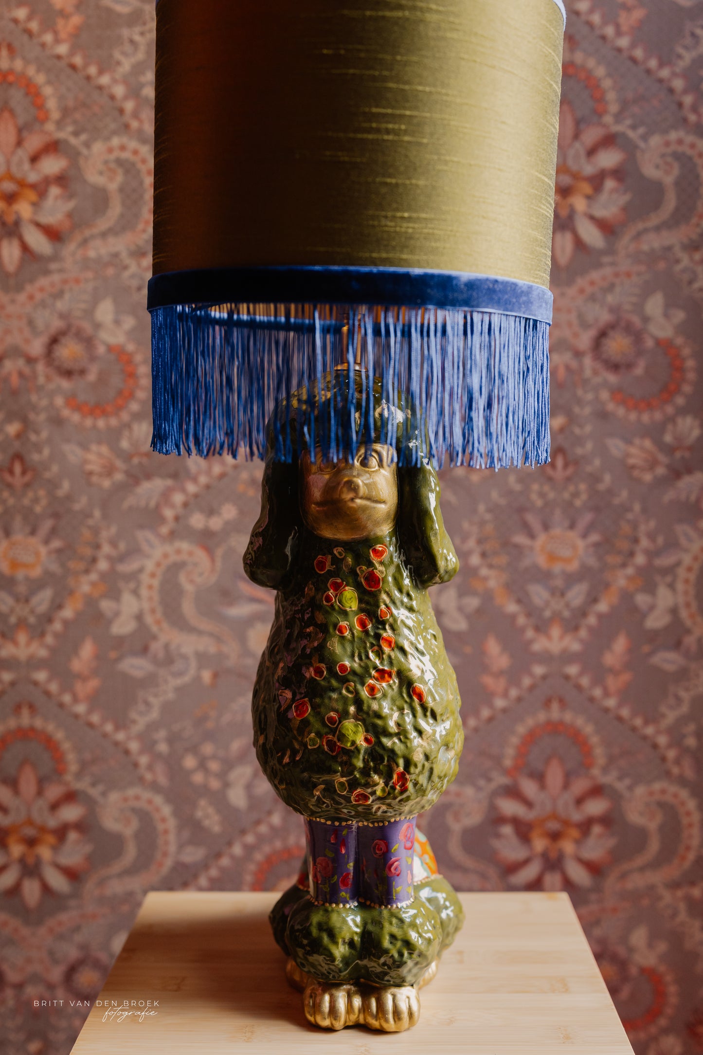 Poedellampenvoet groen