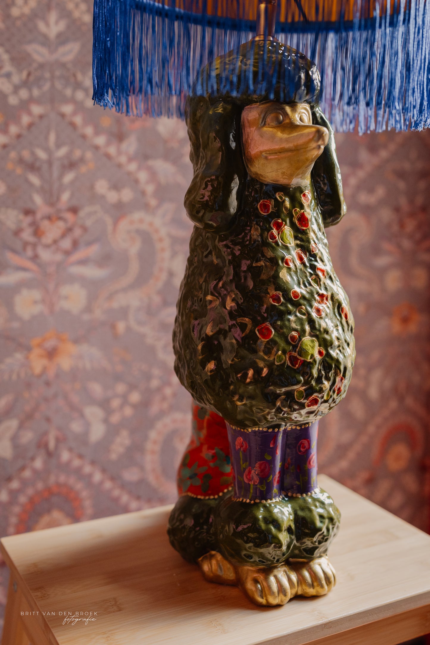 Poedellampenvoet groen