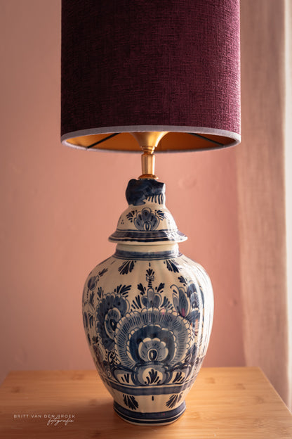 Delftsblauwe lampenvoet