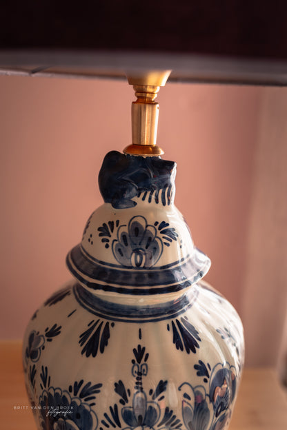 Delftsblauwe lampenvoet