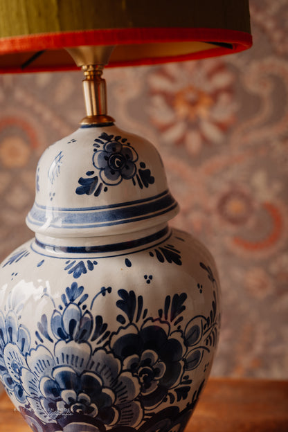 Delftsblauwe lampenvoet