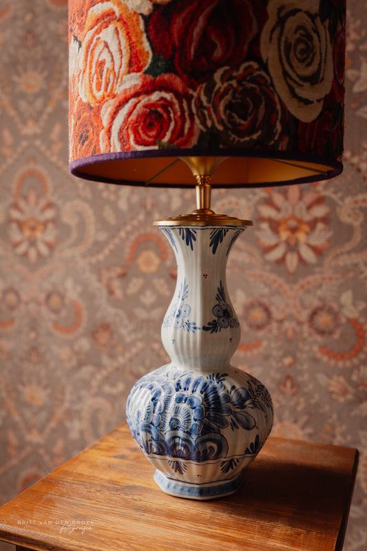 Delftsblauwe lampenvoet