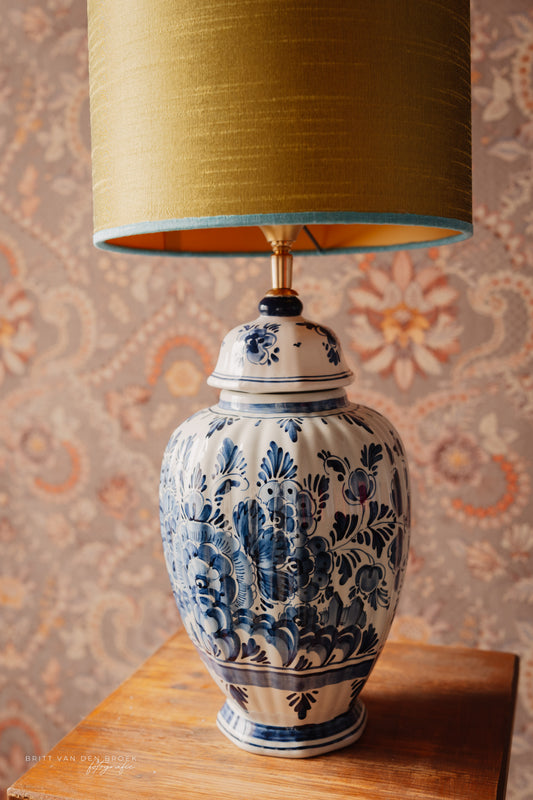 Delftsblauwe lampenvoet