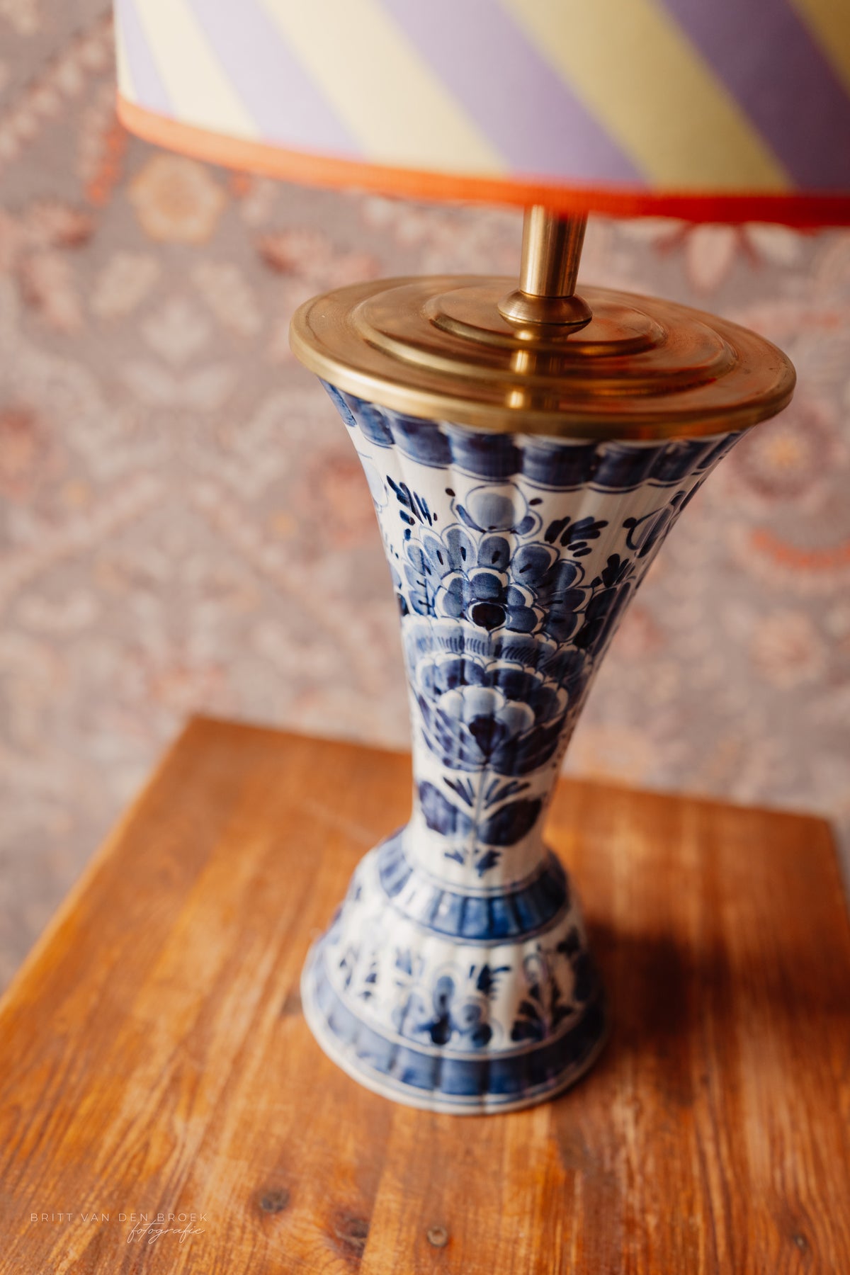 Lampenvoet Delftsblauw