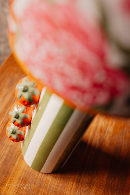 Lampenvoet met aardbeien