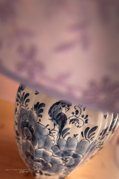 Delftsblauwe lampenvoet