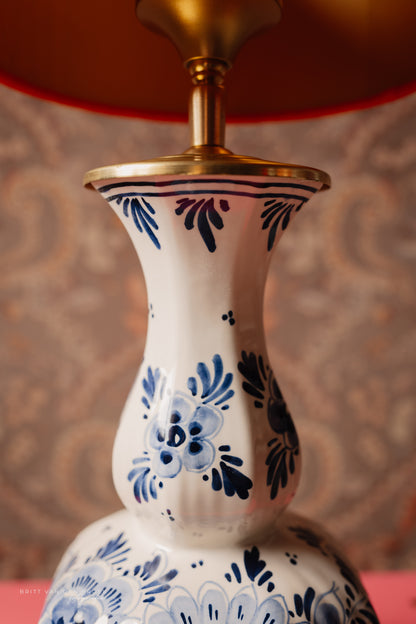 Delftsblauwe lampenvoet