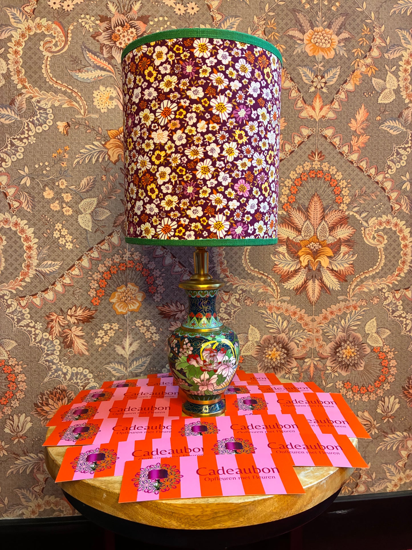 Lampenvoet cloissoné-vaasje