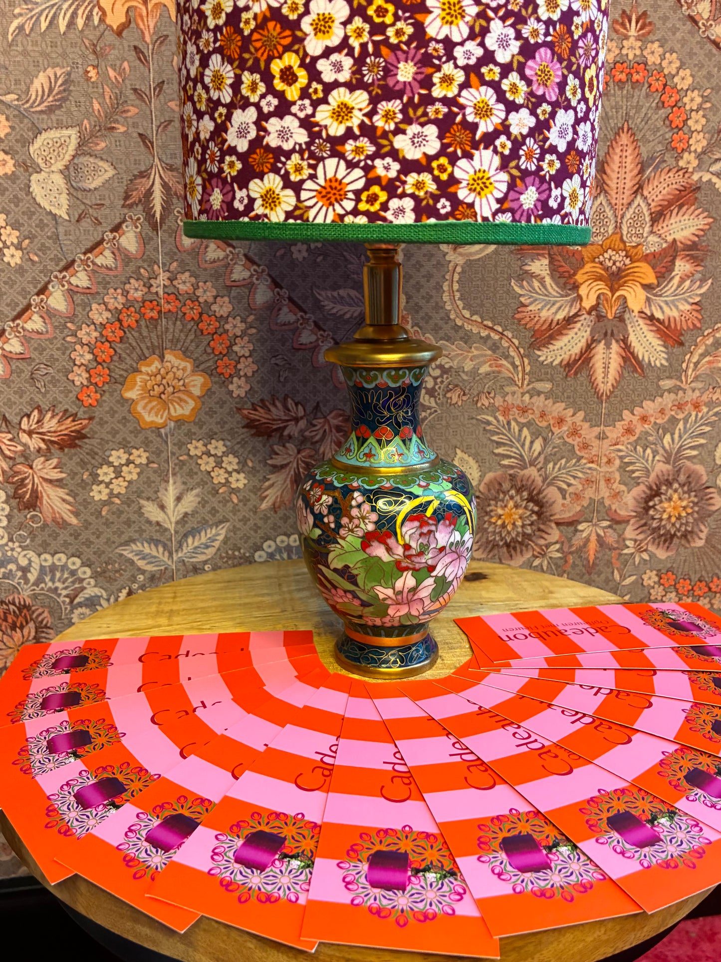 Lampenvoet cloissoné-vaasje